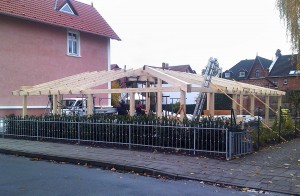 Neubau Carport